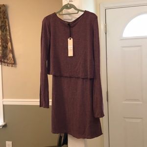 BNWT Anama Raspberry Dress. Size M